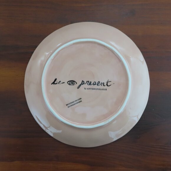 Anthropologie Be Present Collaboration Hand Dessert Plate - Picture 3 of 7